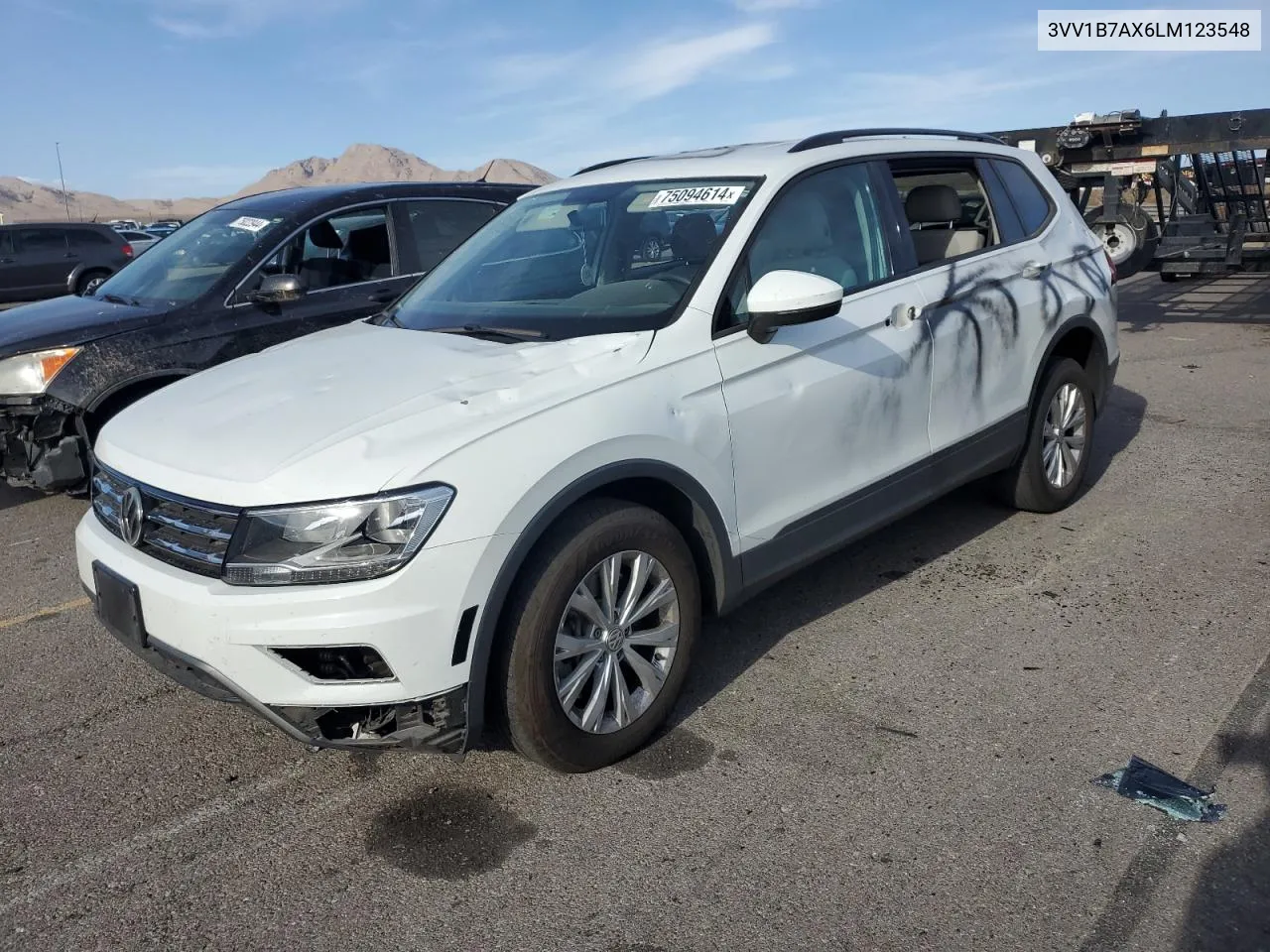 2020 Volkswagen Tiguan S VIN: 3VV1B7AX6LM123548 Lot: 75094614