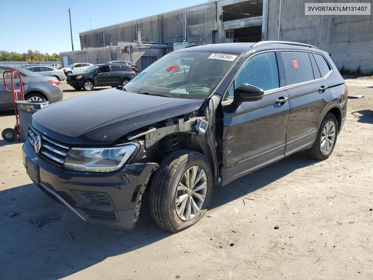 3VV0B7AX1LM131407 2020 Volkswagen Tiguan S