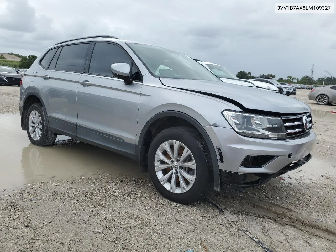 2020 Volkswagen Tiguan S VIN: 3VV1B7AX8LM109327 Lot: 75196544