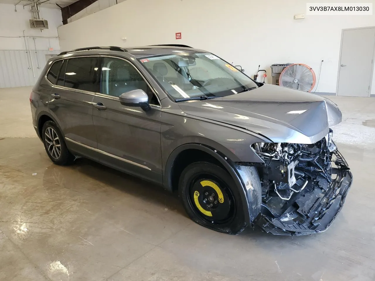 2020 Volkswagen Tiguan Se VIN: 3VV3B7AX8LM013030 Lot: 75213304