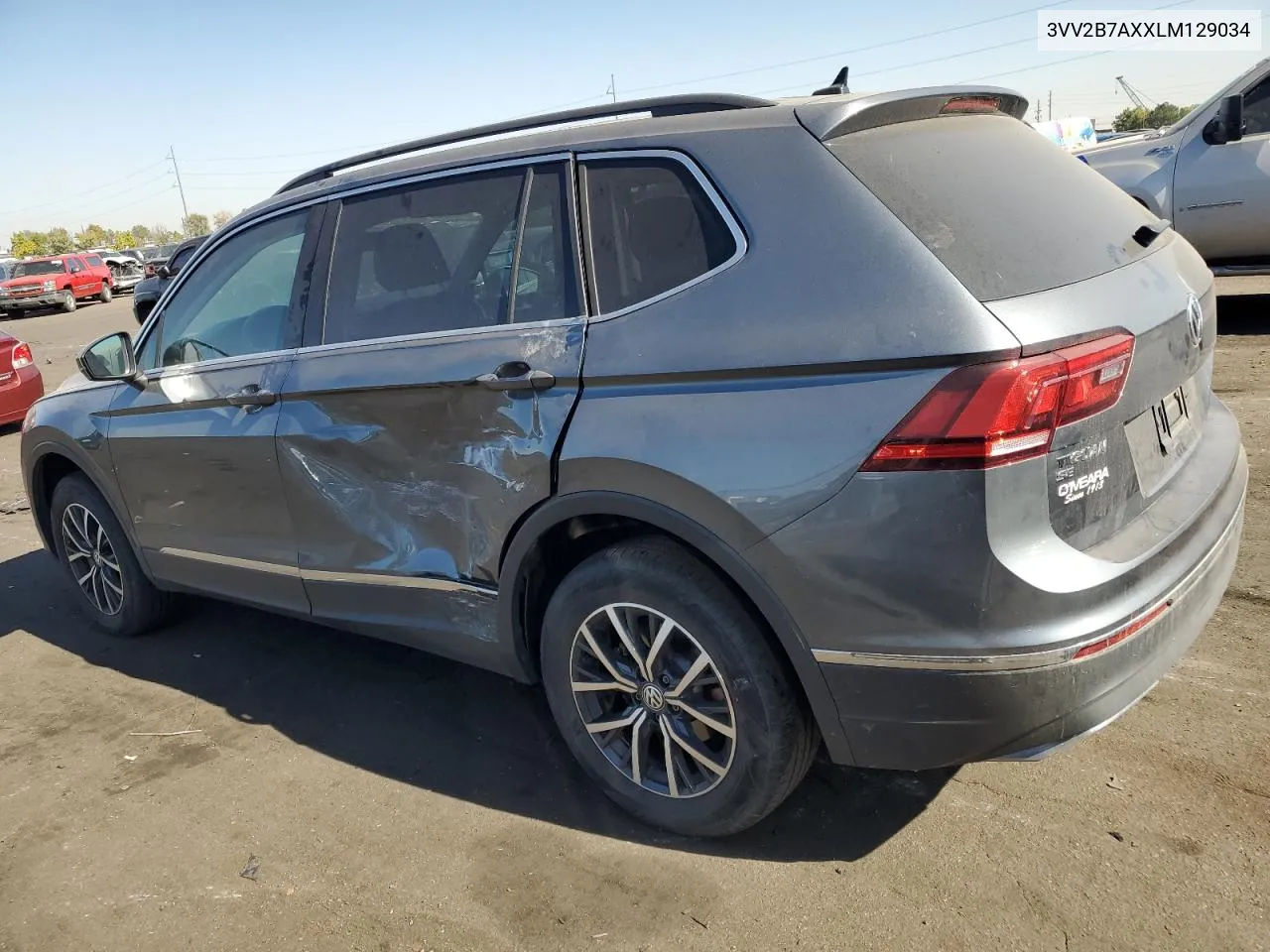 2020 Volkswagen Tiguan Se VIN: 3VV2B7AXXLM129034 Lot: 75530684