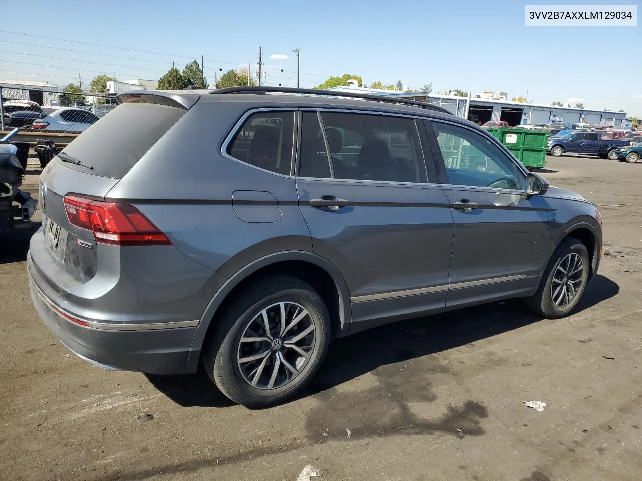 2020 Volkswagen Tiguan Se VIN: 3VV2B7AXXLM129034 Lot: 75530684