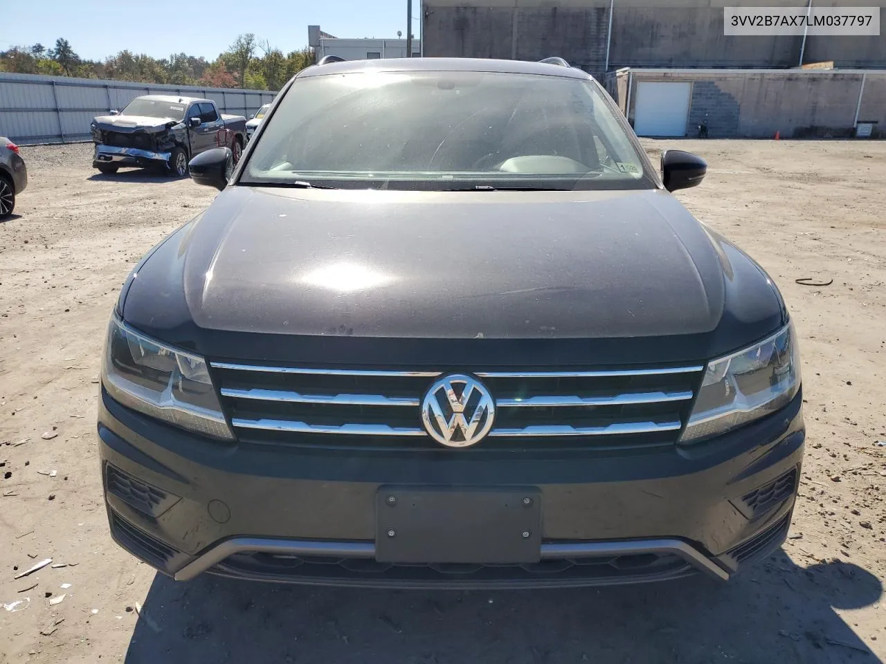 2020 Volkswagen Tiguan Se VIN: 3VV2B7AX7LM037797 Lot: 75543074