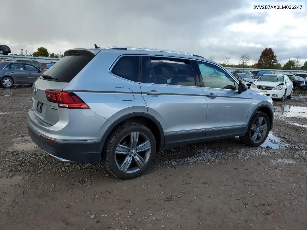 2020 Volkswagen Tiguan Se VIN: 3VV2B7AX0LM036247 Lot: 76203754