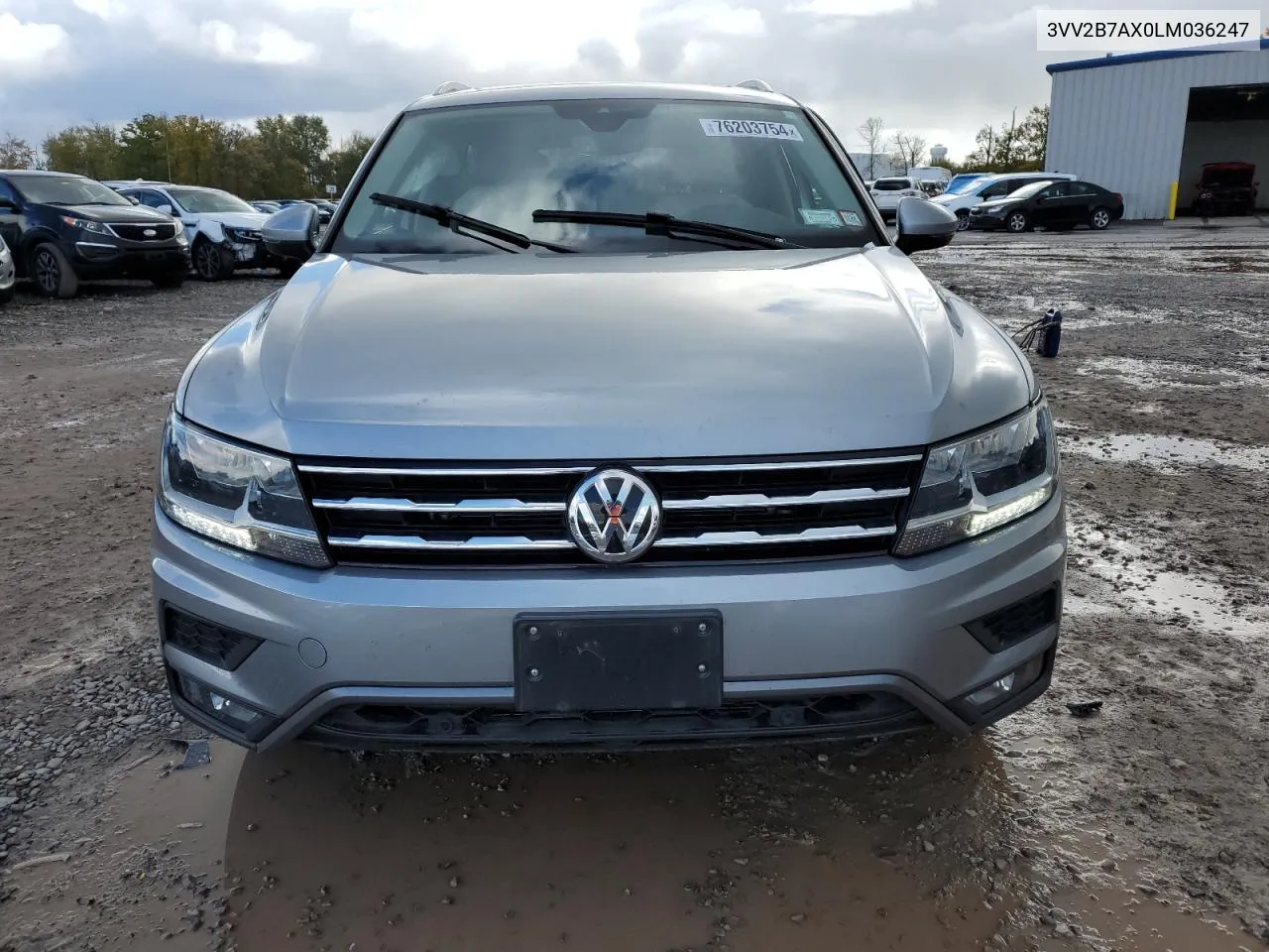 2020 Volkswagen Tiguan Se VIN: 3VV2B7AX0LM036247 Lot: 76203754