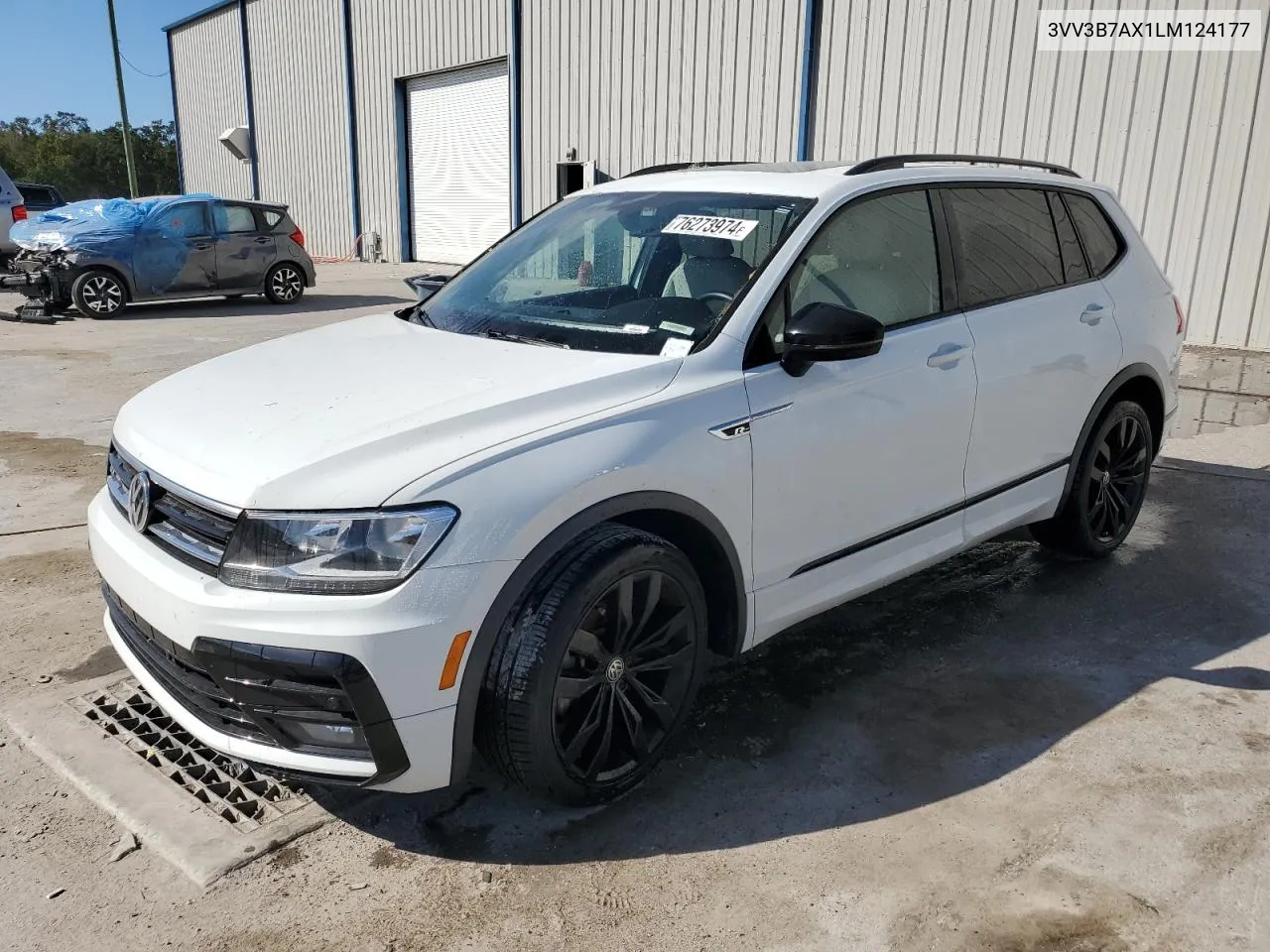 2020 Volkswagen Tiguan Se VIN: 3VV3B7AX1LM124177 Lot: 76273974