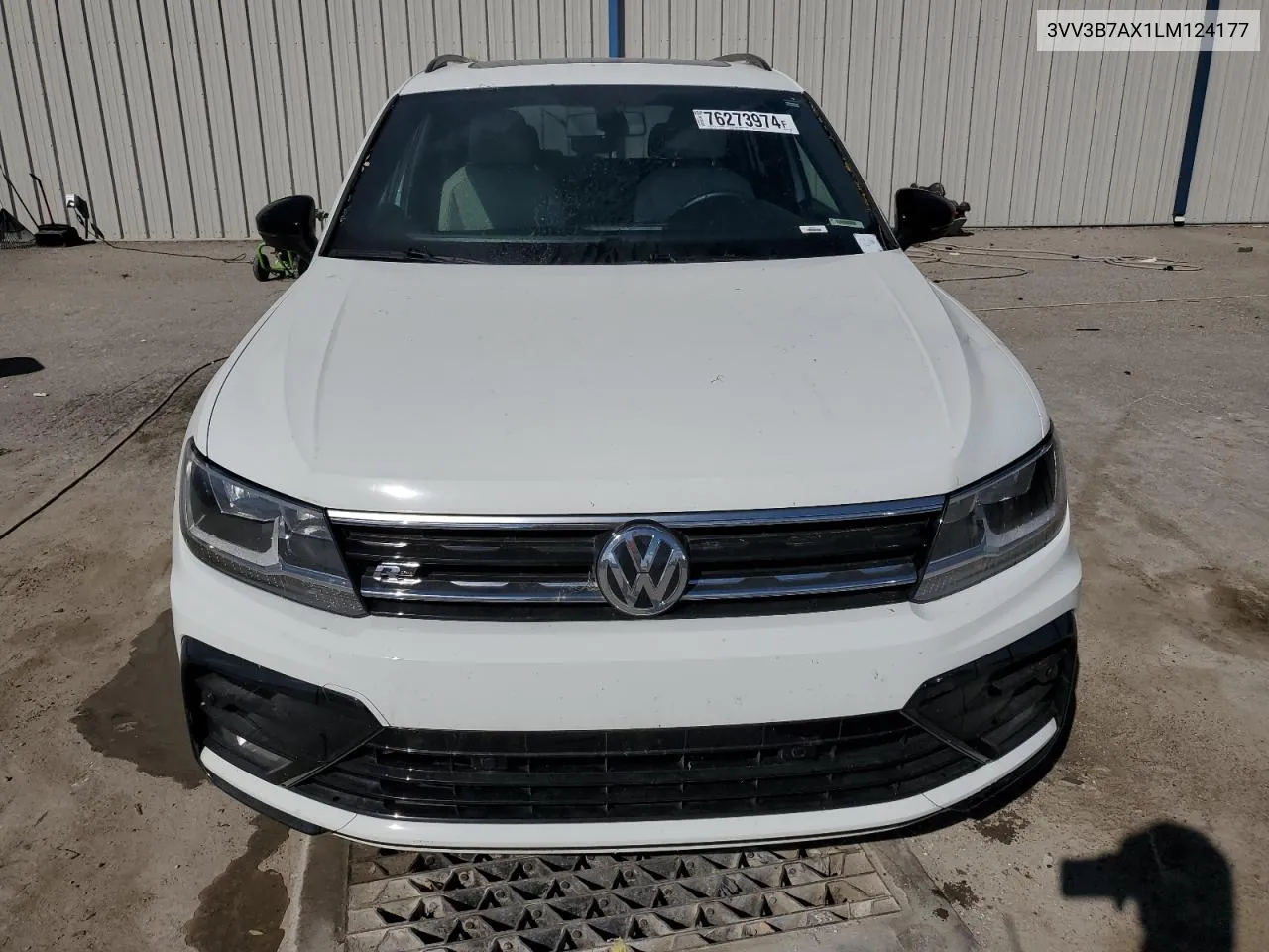 2020 Volkswagen Tiguan Se VIN: 3VV3B7AX1LM124177 Lot: 76273974