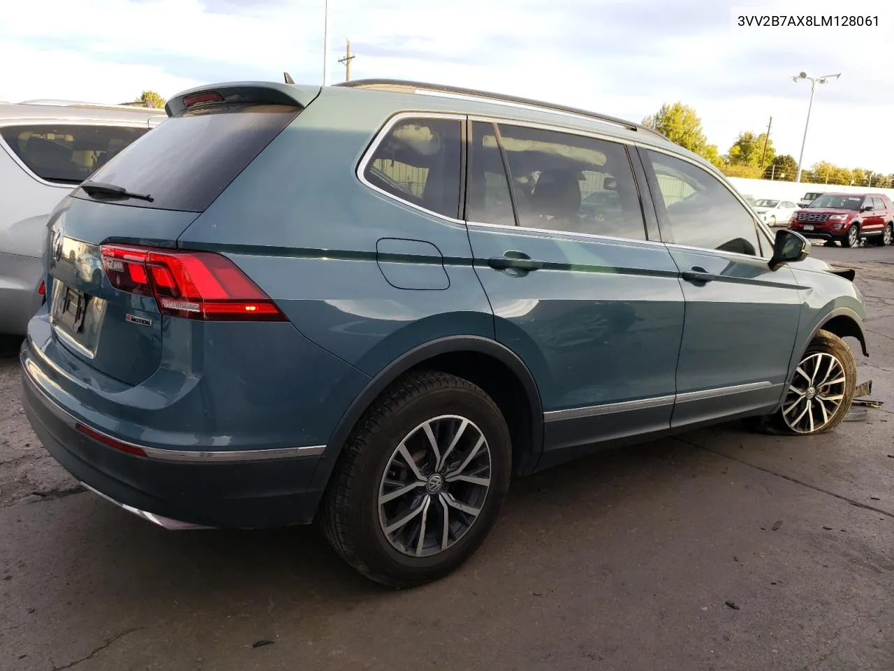 2020 Volkswagen Tiguan Se VIN: 3VV2B7AX8LM128061 Lot: 76330094