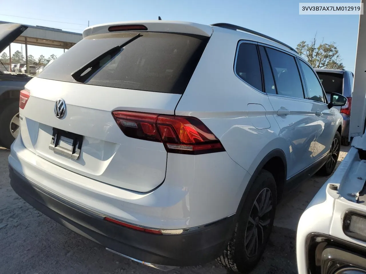 2020 Volkswagen Tiguan Se VIN: 3VV3B7AX7LM012919 Lot: 76342424