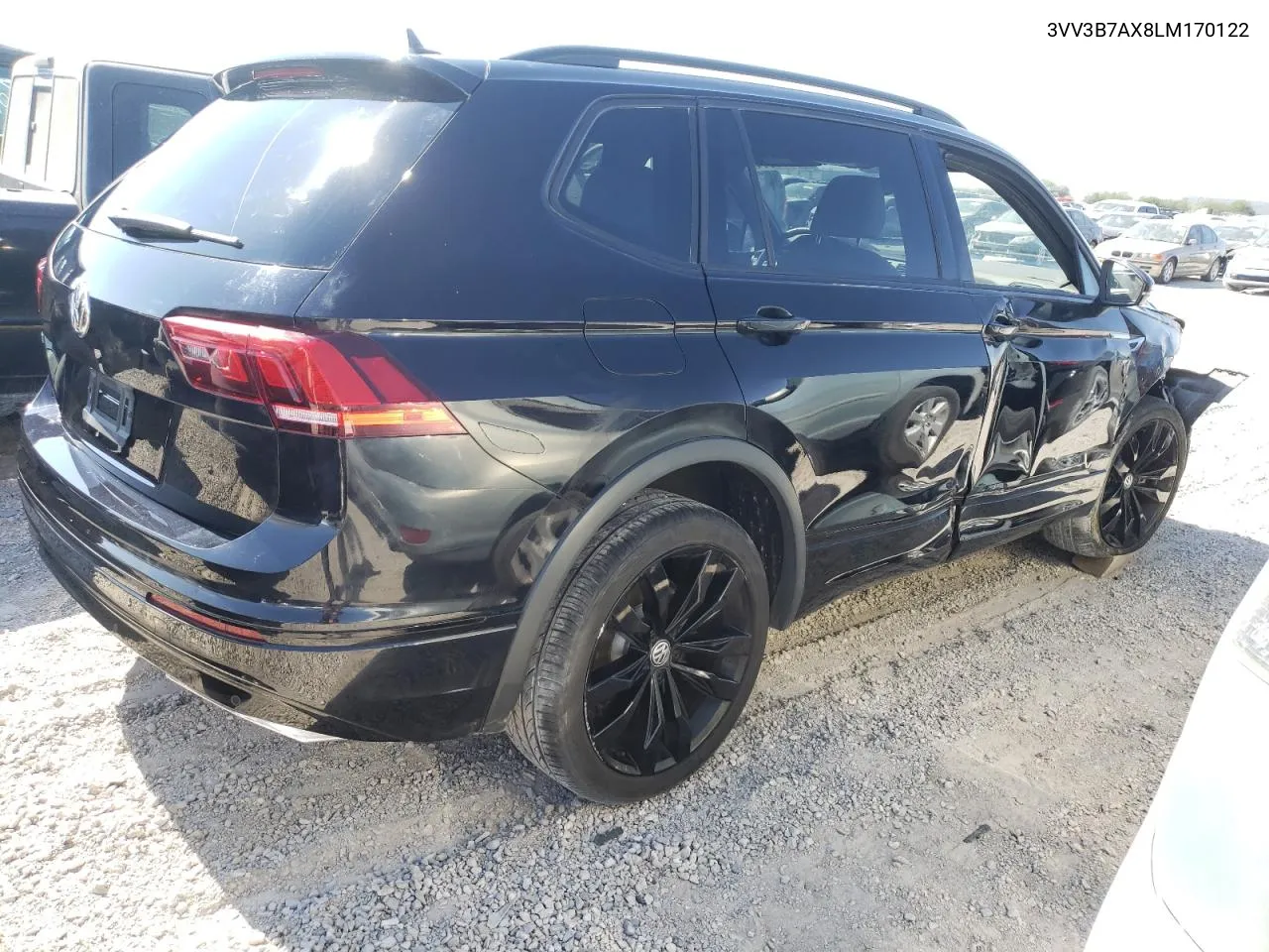 2020 Volkswagen Tiguan Se VIN: 3VV3B7AX8LM170122 Lot: 76365514