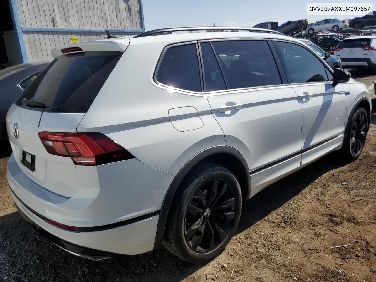 2020 Volkswagen Tiguan Se VIN: 3VV3B7AXXLM097657 Lot: 76629754