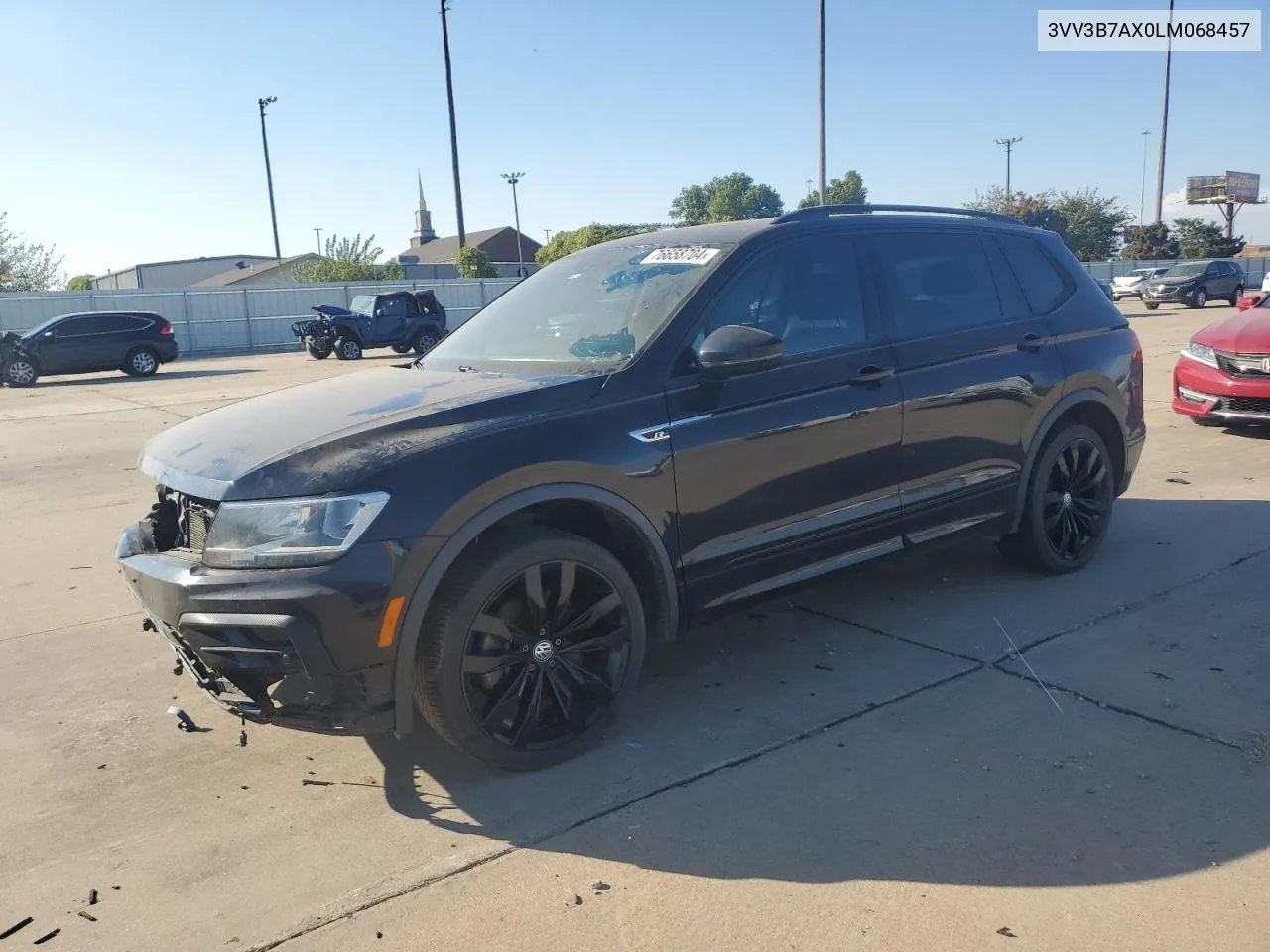 2020 Volkswagen Tiguan Se VIN: 3VV3B7AX0LM068457 Lot: 76658704