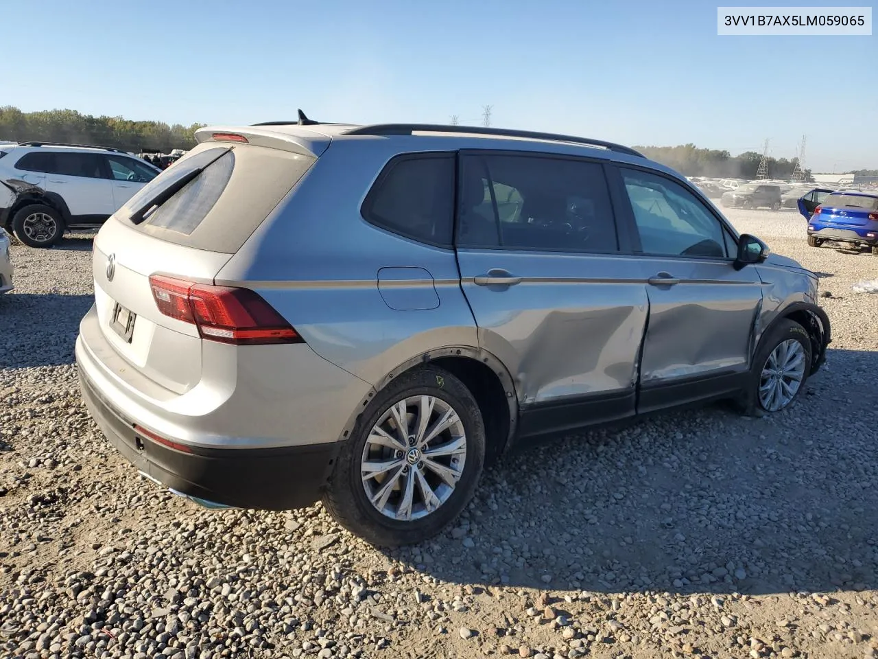 2020 Volkswagen Tiguan S VIN: 3VV1B7AX5LM059065 Lot: 76930724