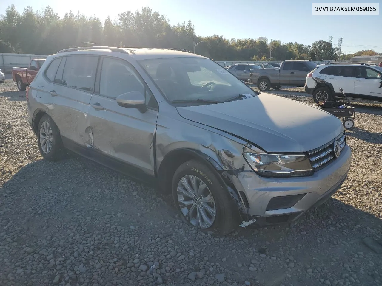 2020 Volkswagen Tiguan S VIN: 3VV1B7AX5LM059065 Lot: 76930724