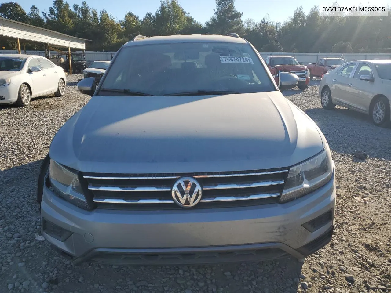 2020 Volkswagen Tiguan S VIN: 3VV1B7AX5LM059065 Lot: 76930724