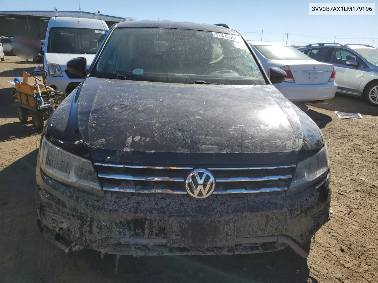 2020 Volkswagen Tiguan S VIN: 3VV0B7AX1LM179196 Lot: 77413954