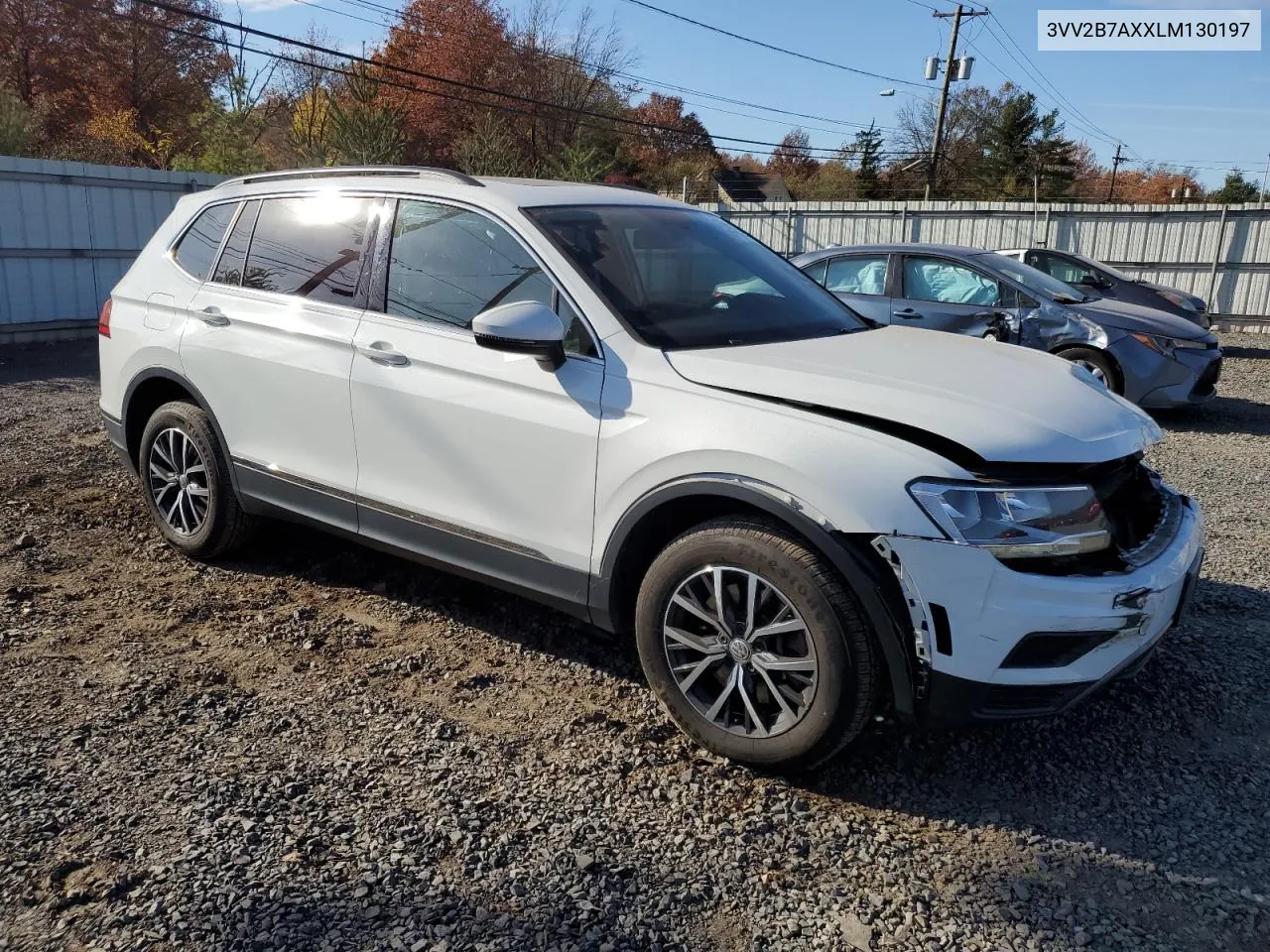 2020 Volkswagen Tiguan Se VIN: 3VV2B7AXXLM130197 Lot: 77641474