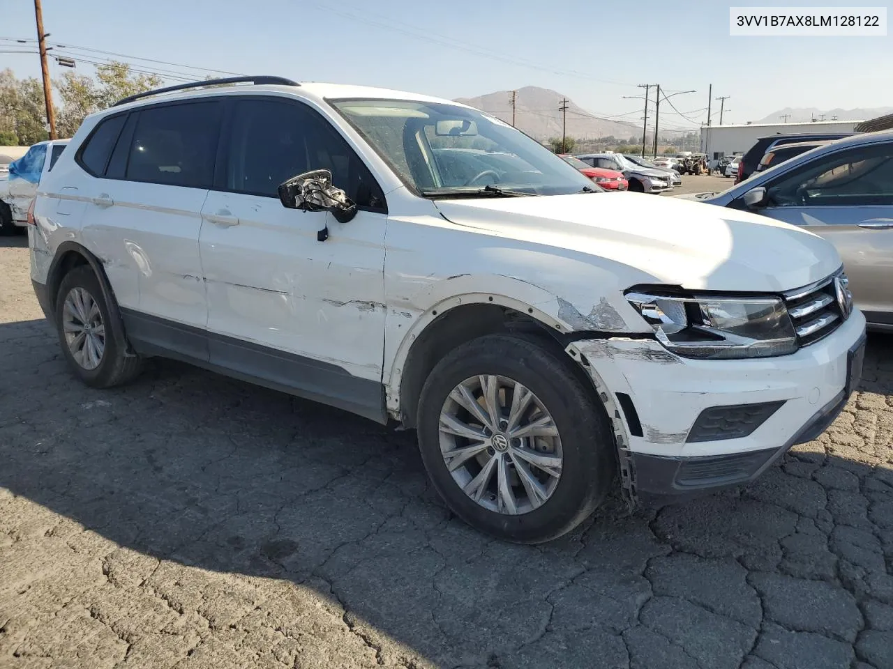 2020 Volkswagen Tiguan S VIN: 3VV1B7AX8LM128122 Lot: 77841314