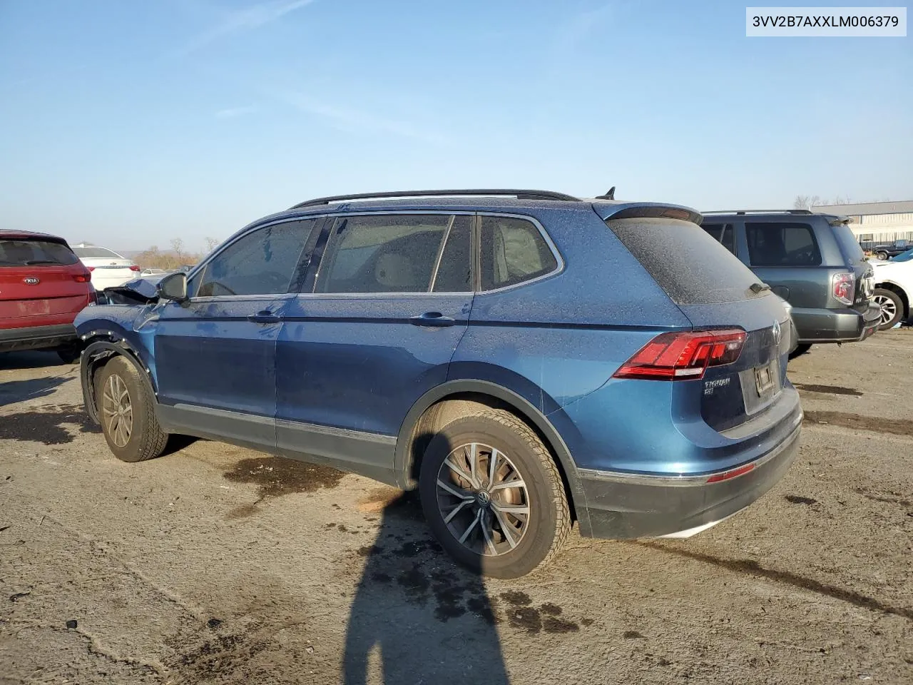 2020 Volkswagen Tiguan Se VIN: 3VV2B7AXXLM006379 Lot: 78008974