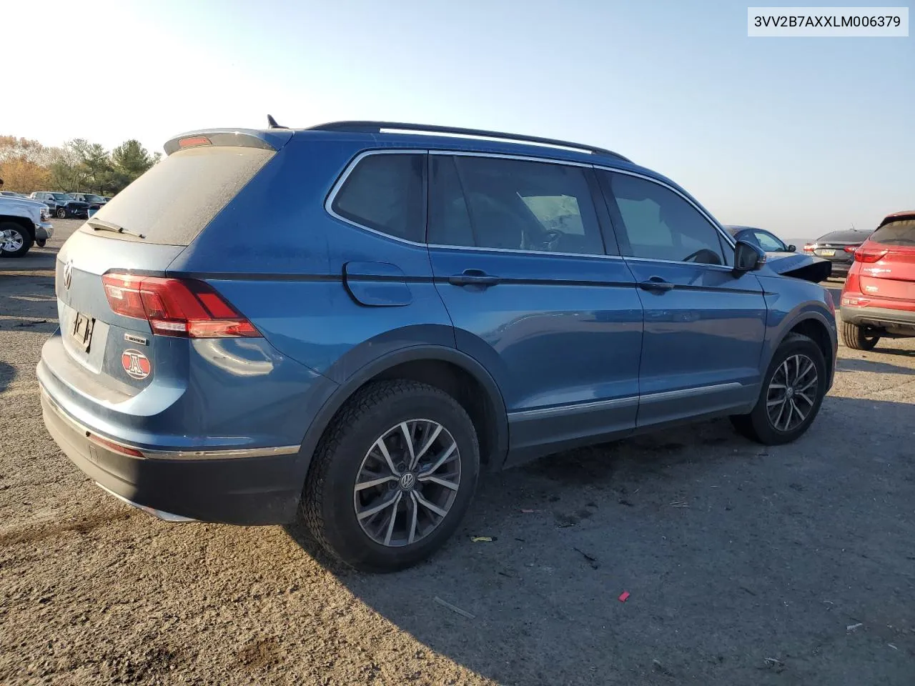 2020 Volkswagen Tiguan Se VIN: 3VV2B7AXXLM006379 Lot: 78008974