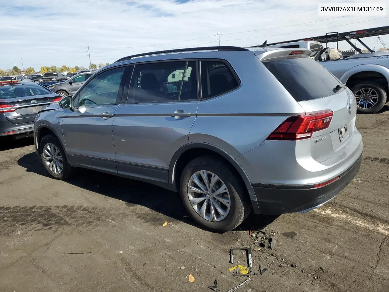 2020 Volkswagen Tiguan S VIN: 3VV0B7AX1LM131469 Lot: 78430134