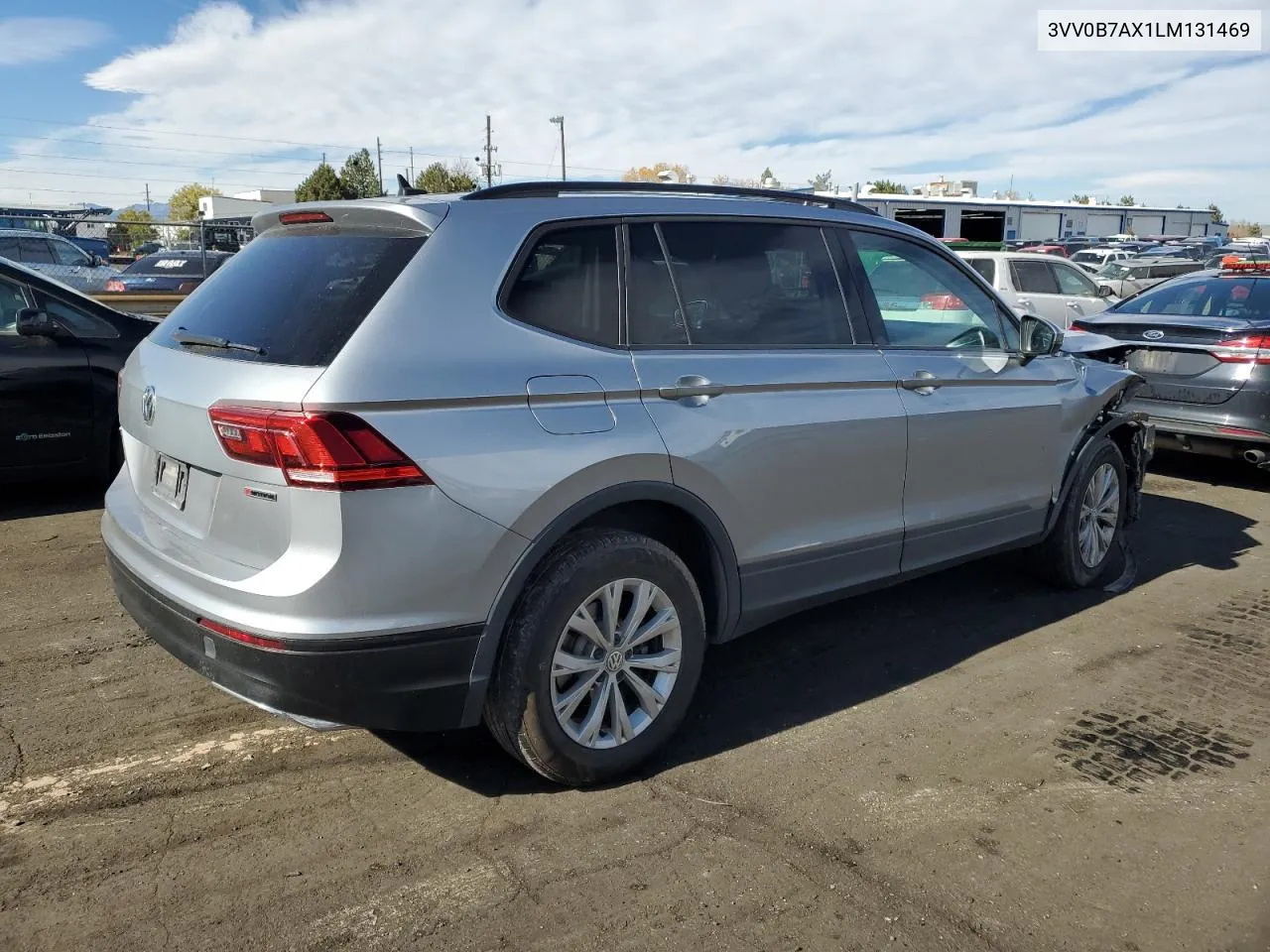 2020 Volkswagen Tiguan S VIN: 3VV0B7AX1LM131469 Lot: 78430134