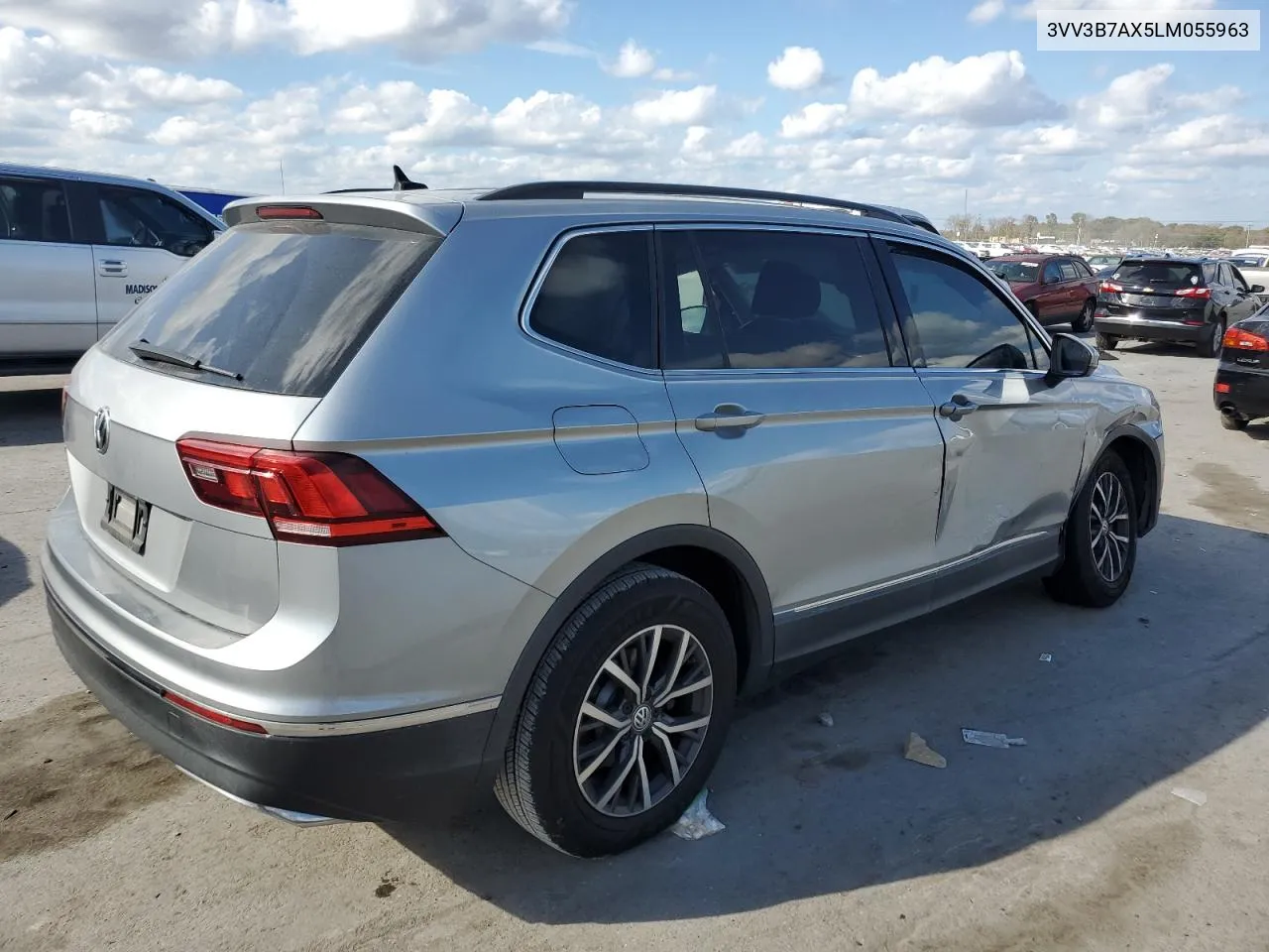 2020 Volkswagen Tiguan Se VIN: 3VV3B7AX5LM055963 Lot: 78470494