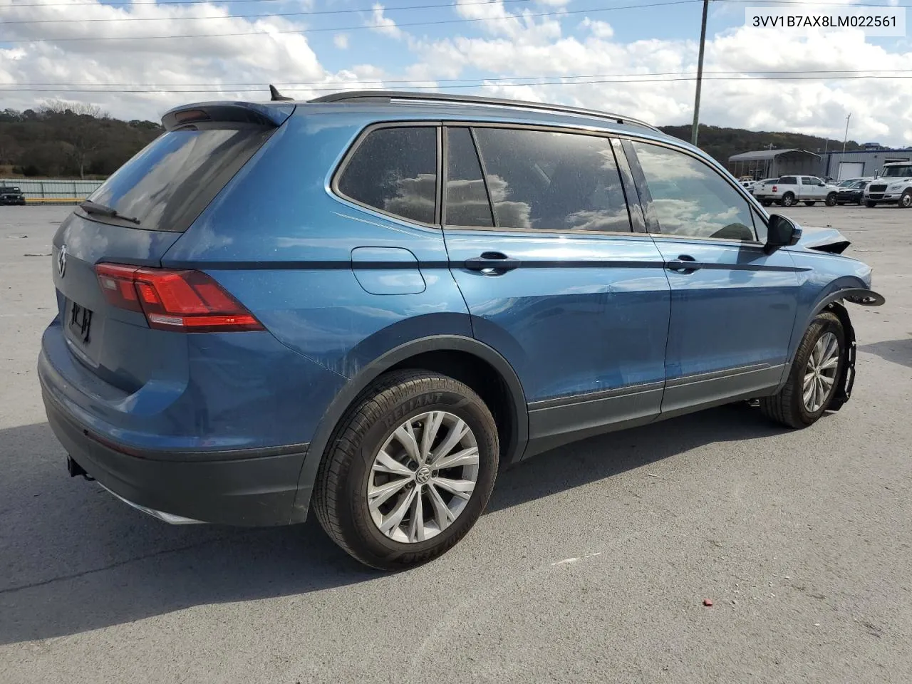 2020 Volkswagen Tiguan S VIN: 3VV1B7AX8LM022561 Lot: 78607544