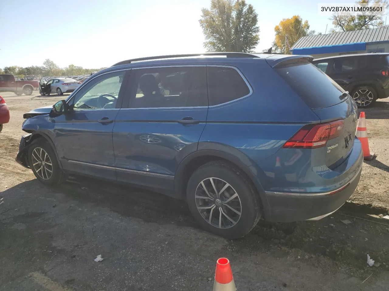 2020 Volkswagen Tiguan Se VIN: 3VV2B7AX1LM095601 Lot: 78748804