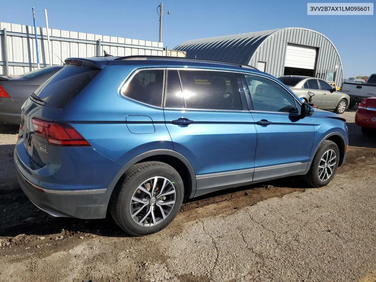 2020 Volkswagen Tiguan Se VIN: 3VV2B7AX1LM095601 Lot: 78748804