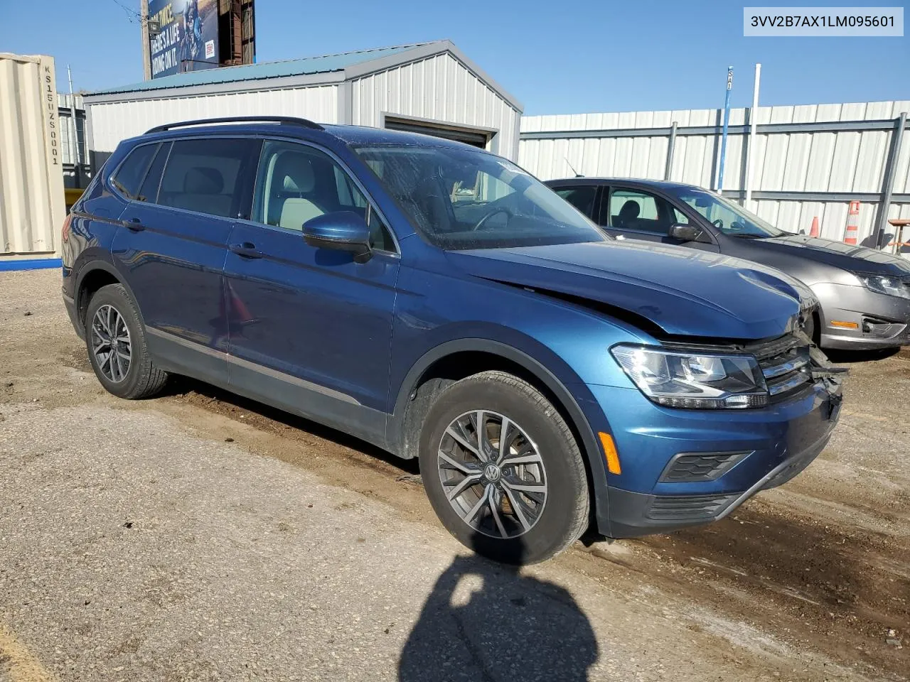 2020 Volkswagen Tiguan Se VIN: 3VV2B7AX1LM095601 Lot: 78748804