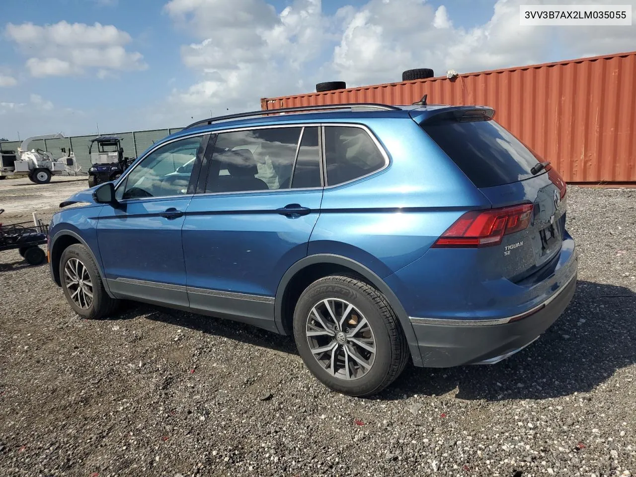 2020 Volkswagen Tiguan Se VIN: 3VV3B7AX2LM035055 Lot: 79032184