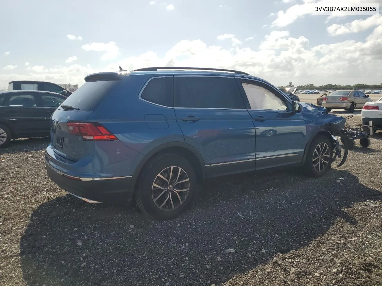 2020 Volkswagen Tiguan Se VIN: 3VV3B7AX2LM035055 Lot: 79032184