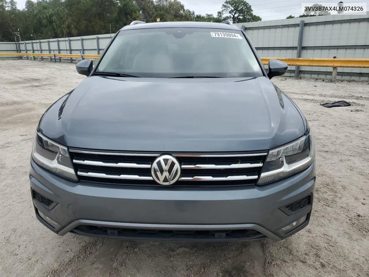 2020 Volkswagen Tiguan Se VIN: 3VV3B7AX4LM074326 Lot: 79139894