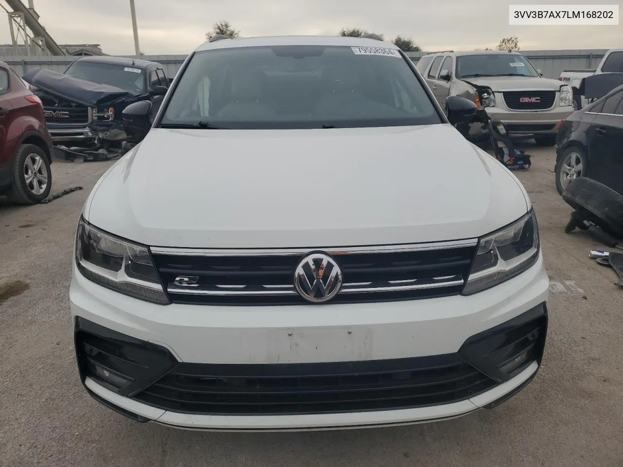 2020 Volkswagen Tiguan Se VIN: 3VV3B7AX7LM168202 Lot: 79558364