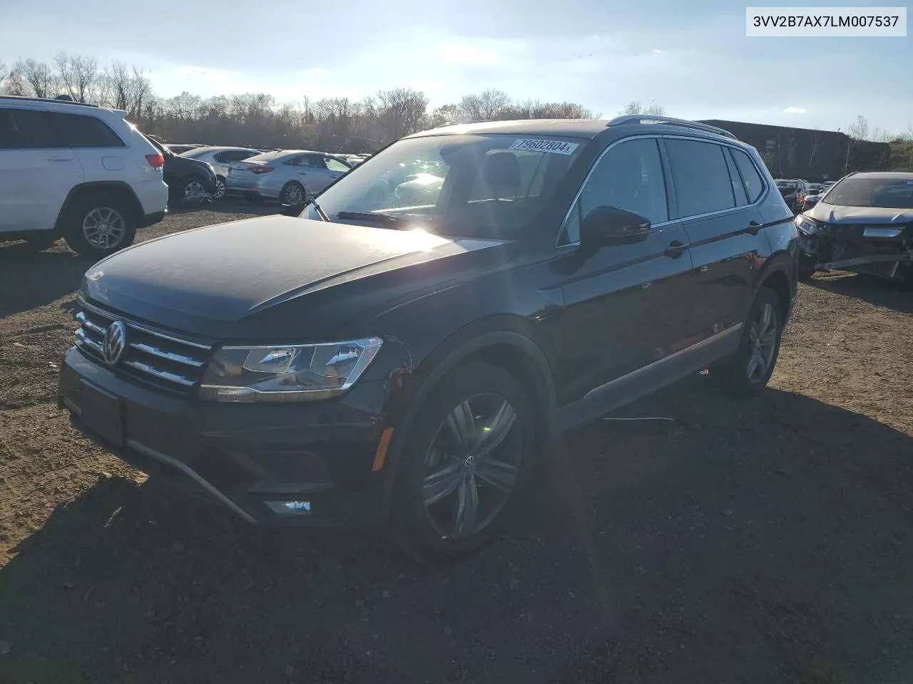 2020 Volkswagen Tiguan Se VIN: 3VV2B7AX7LM007537 Lot: 79602804