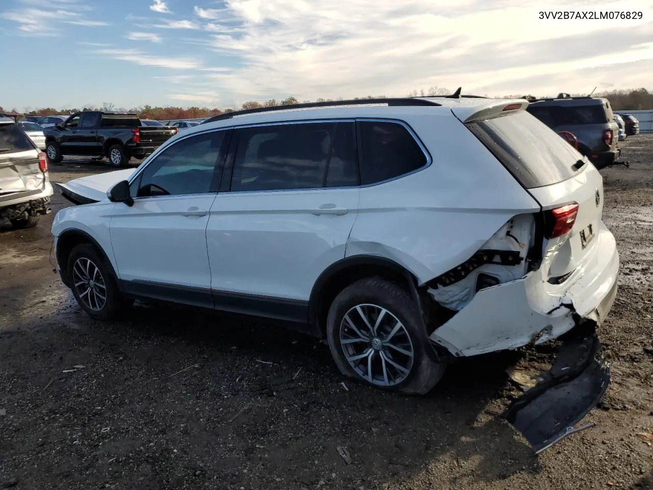 2020 Volkswagen Tiguan Se VIN: 3VV2B7AX2LM076829 Lot: 79677064