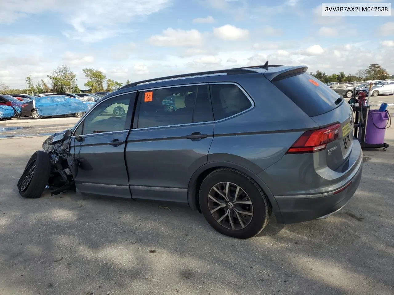 2020 Volkswagen Tiguan Se VIN: 3VV3B7AX2LM042538 Lot: 79779934