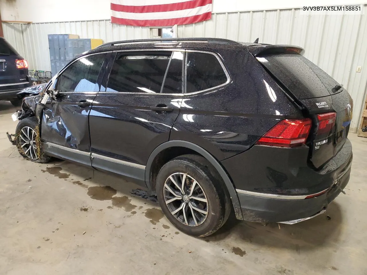 2020 Volkswagen Tiguan Se VIN: 3VV3B7AX5LM158851 Lot: 80165434