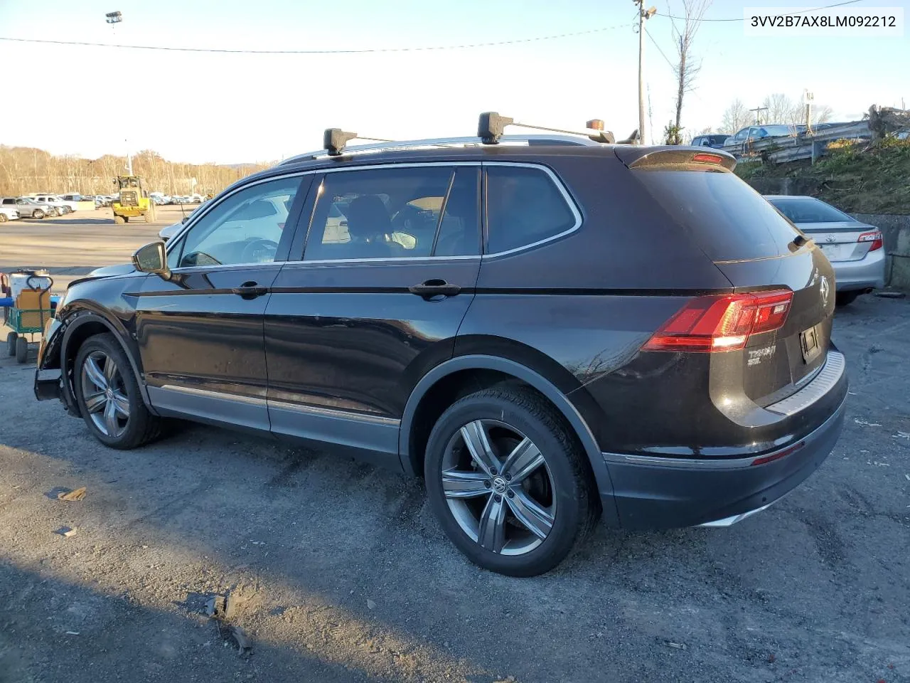 2020 Volkswagen Tiguan Se VIN: 3VV2B7AX8LM092212 Lot: 80222634