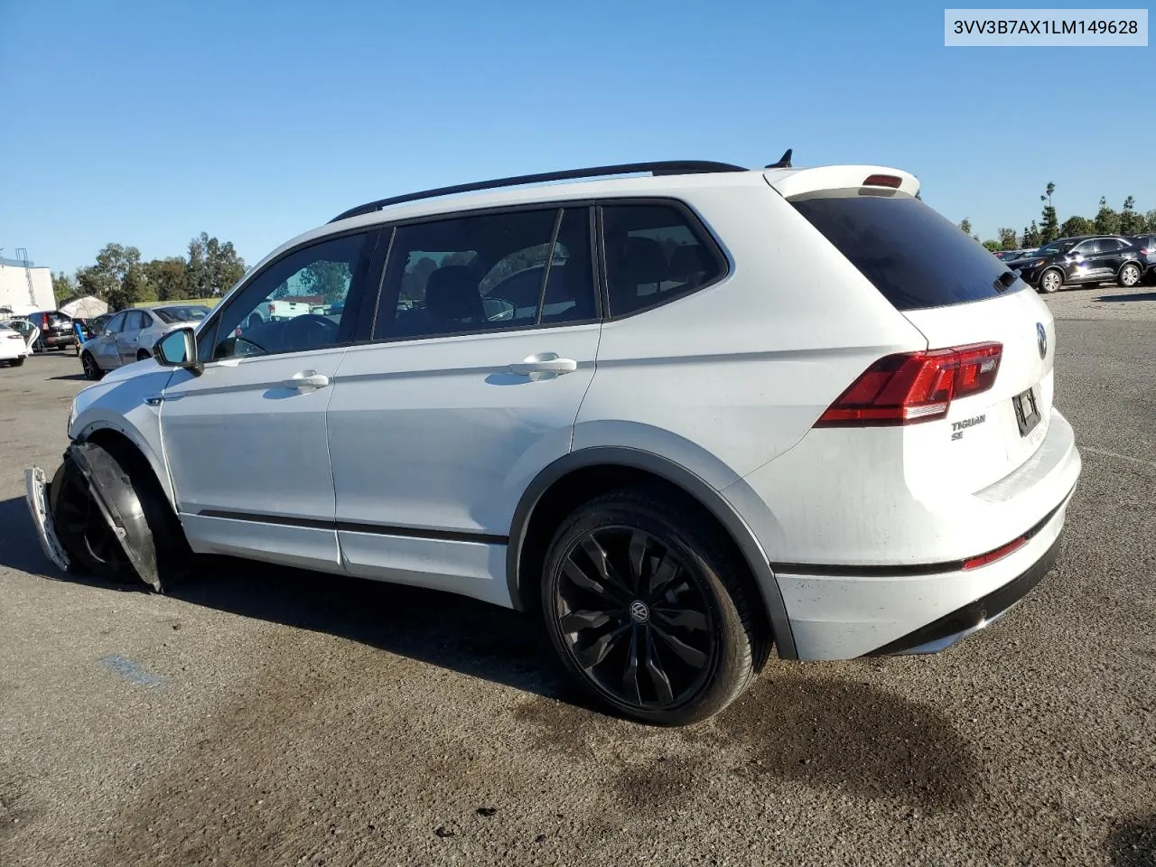 2020 Volkswagen Tiguan Se VIN: 3VV3B7AX1LM149628 Lot: 80499864