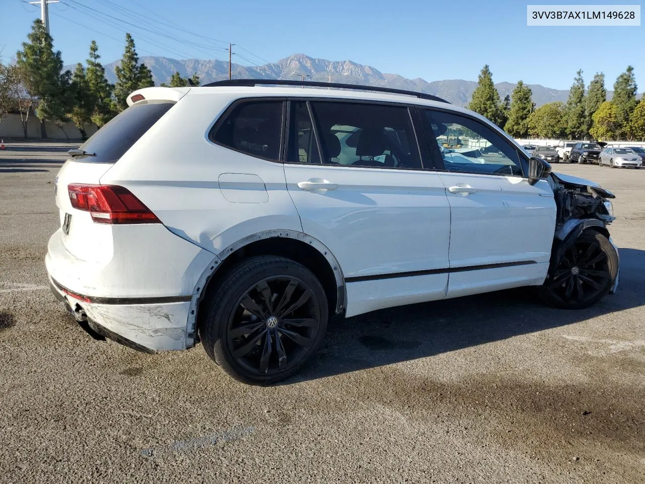 2020 Volkswagen Tiguan Se VIN: 3VV3B7AX1LM149628 Lot: 80499864