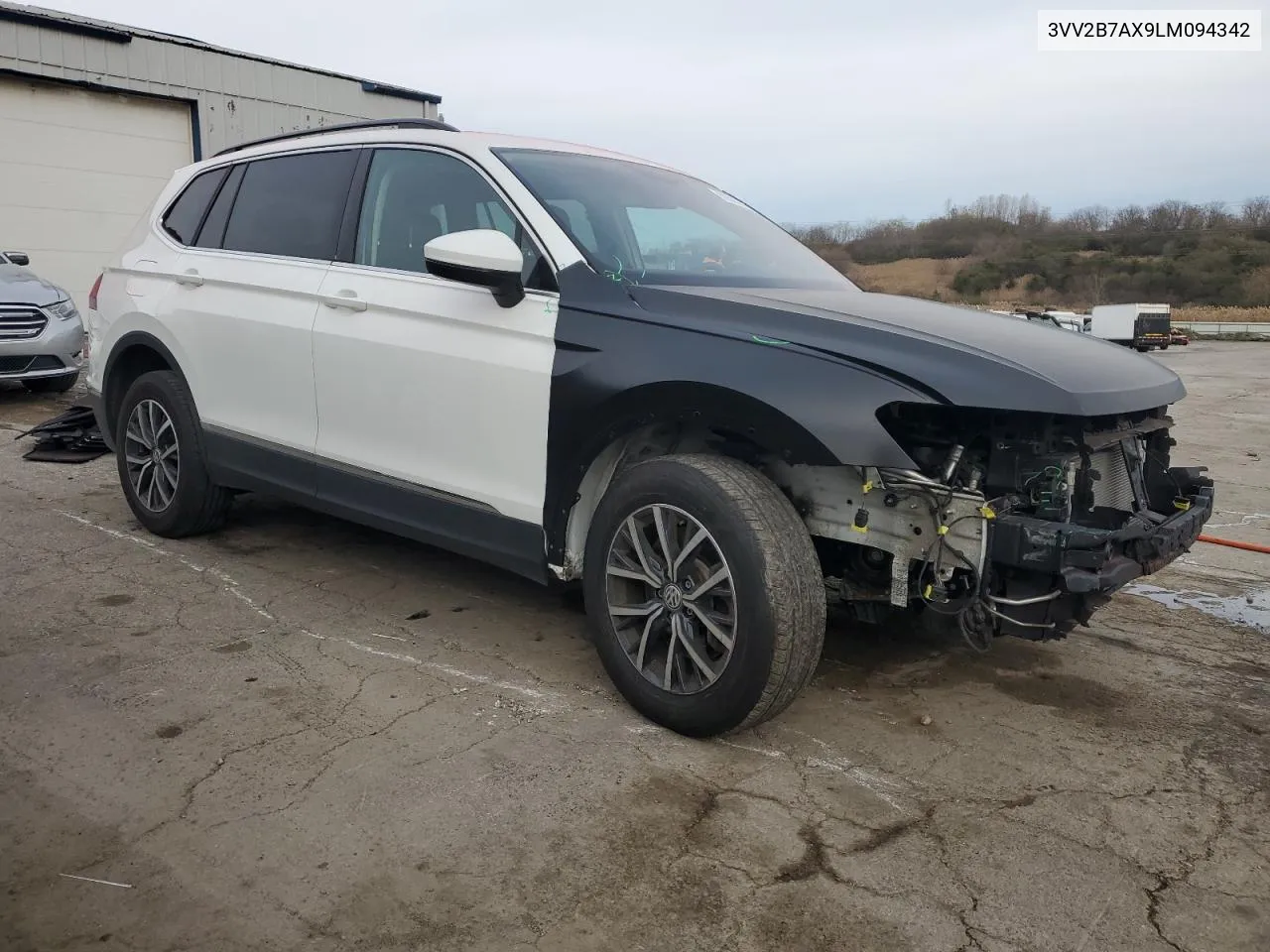 2020 Volkswagen Tiguan Se VIN: 3VV2B7AX9LM094342 Lot: 80553384