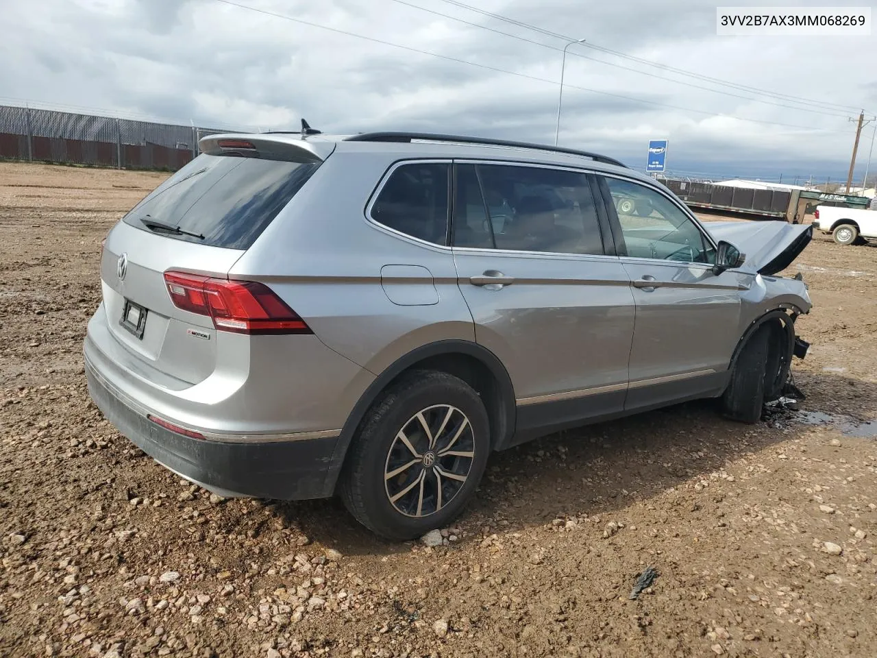 2021 Volkswagen Tiguan Se VIN: 3VV2B7AX3MM068269 Lot: 54276794