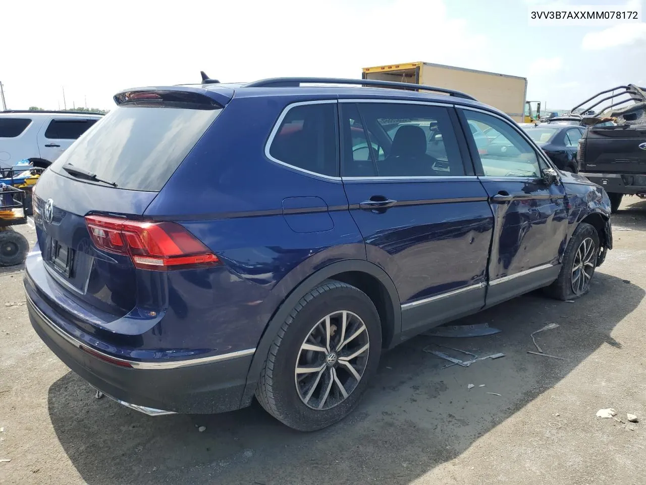 3VV3B7AXXMM078172 2021 Volkswagen Tiguan Se