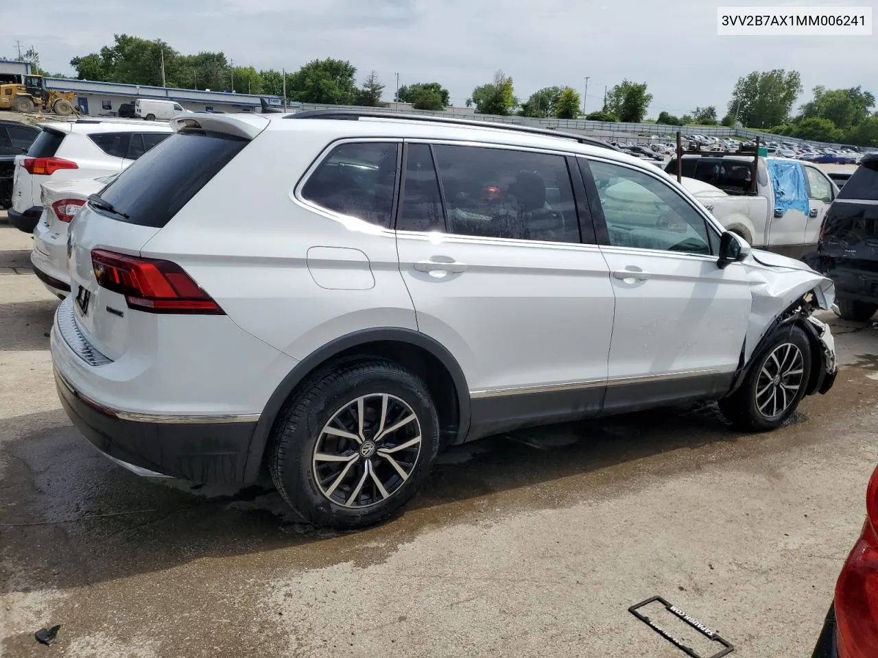 2021 Volkswagen Tiguan Se VIN: 3VV2B7AX1MM006241 Lot: 56097424