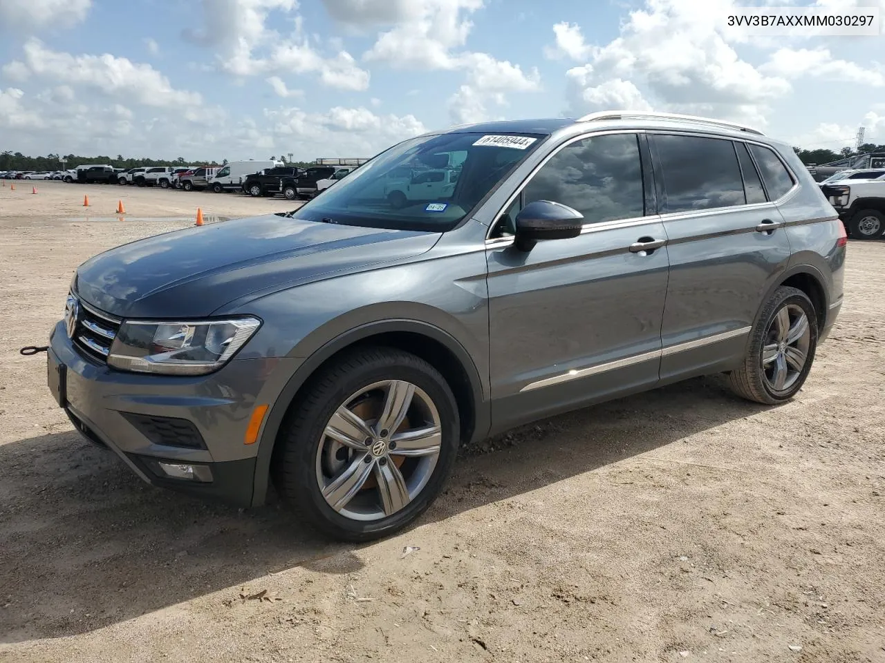 2021 Volkswagen Tiguan Se VIN: 3VV3B7AXXMM030297 Lot: 61405944