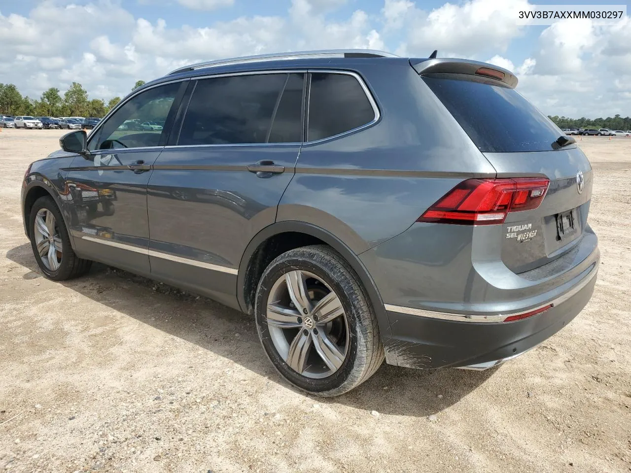 2021 Volkswagen Tiguan Se VIN: 3VV3B7AXXMM030297 Lot: 61405944