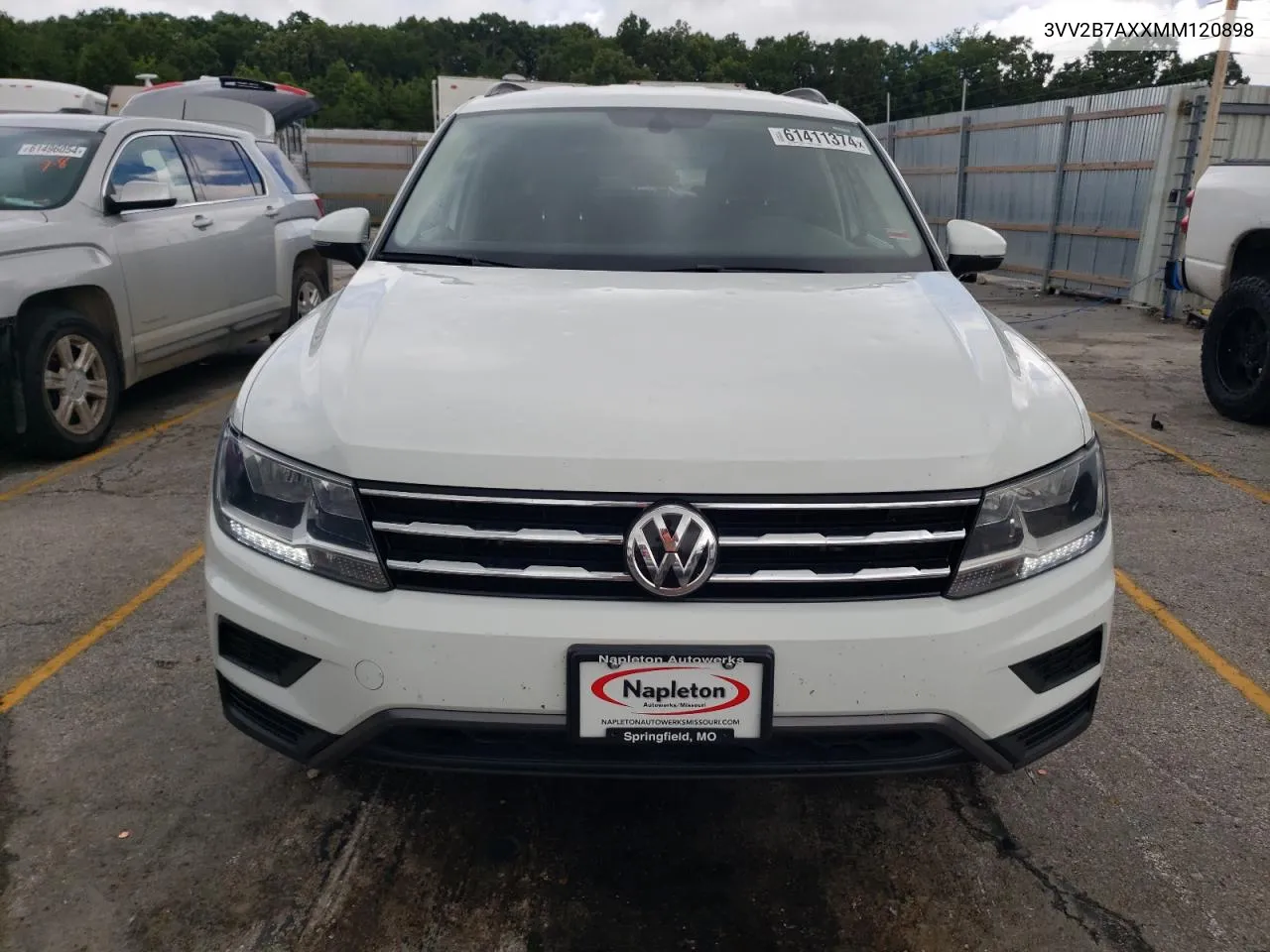 3VV2B7AXXMM120898 2021 Volkswagen Tiguan Se