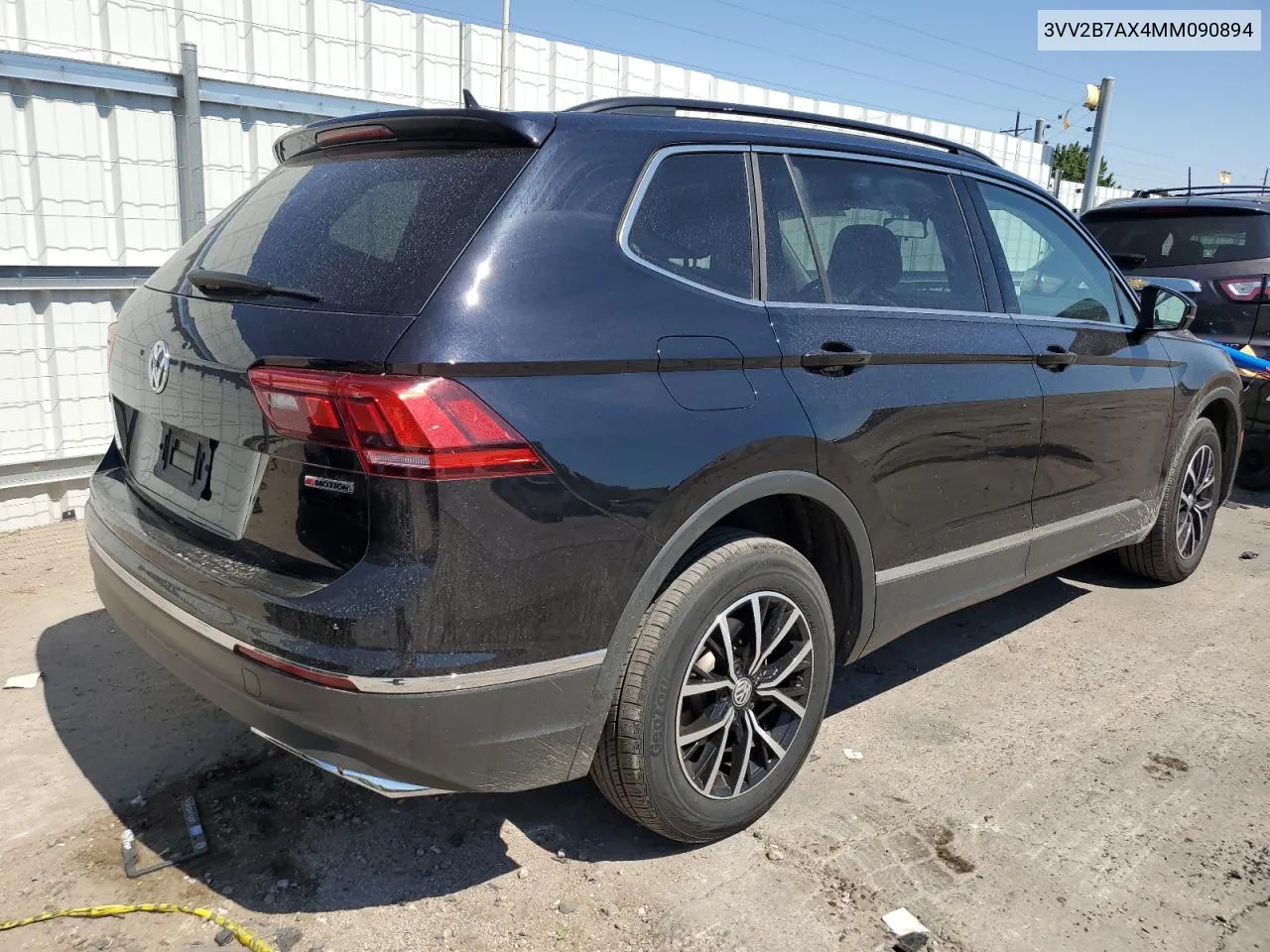 2021 Volkswagen Tiguan Se VIN: 3VV2B7AX4MM090894 Lot: 62761784